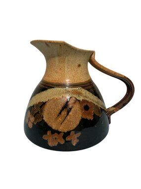 Mid Century Modern Style Studio Art Pottery Pitcher Vase By Richard Stafford